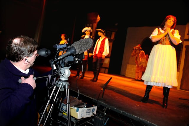 The BBC Politics show filmed Penistone Theatres Group Dress Rehersal panto profuction of 'Rumplestiltkskin' at the Penistone Paramount in 2007