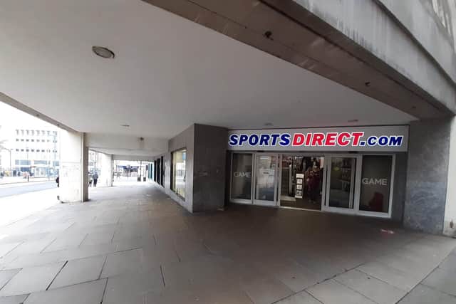 The news solves the mystery of whether Sports Direct would maintain two shops in Sheffield city centre.