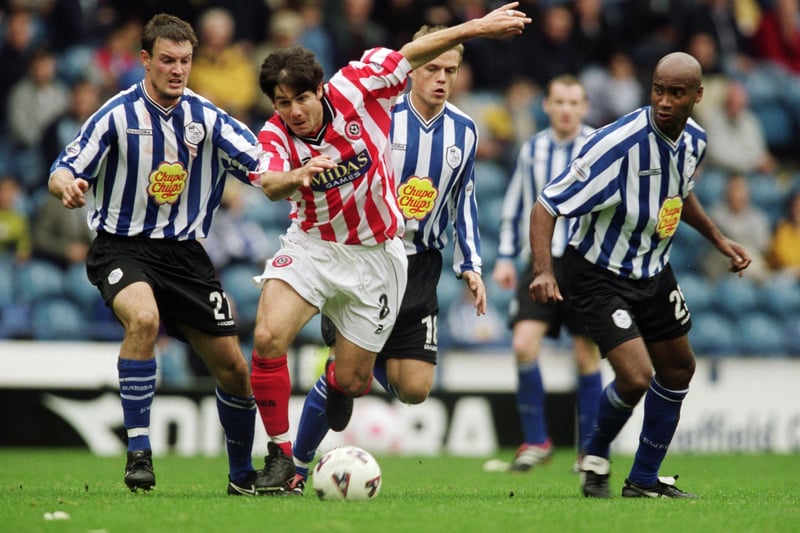 The little Canadian made a handful of appearances for the Blades on loan from Fulham, before his move was made permanent. We all know what happened next, including one of the most memorable goals (and celebrations) seen at Bramall Lane against Nottingham Forest in the 2003 play-off semi final