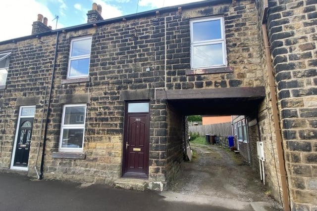 This house on Stannington Road, Stannington, sold for almost double the guide price. It was bought for £108,500 after having a guide price of £68,000. The auction brochure said it required a comprehensive scheme of renovation."