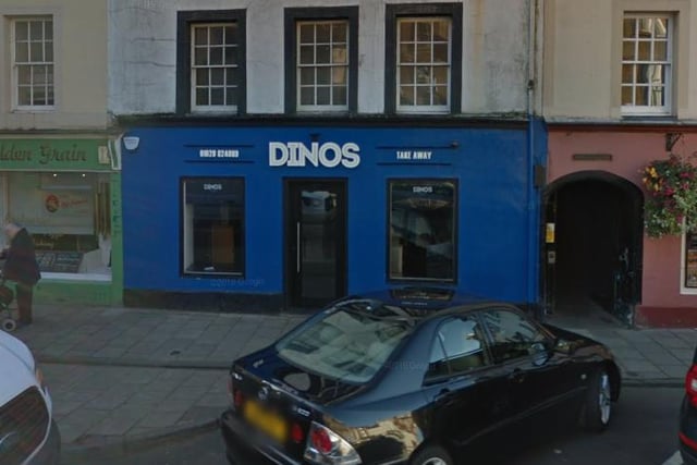 Dinos fish and chip shop in Haddington was mentioned several times for its excellent service and high quality of food.