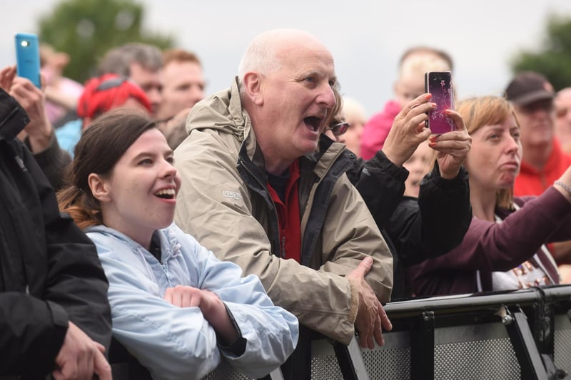 Fans were pictured singing along to The Feeling in Bents Park. Were you there in 2015?