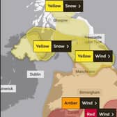 The Met Office have warned people to avoid travelling if they can and stay at home when winds dangerously reach top speeds ahead of Storm Eunice.