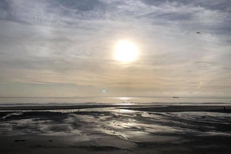 Marion Harley shared this picture of her favourite view of Kirkcaldy Beach.