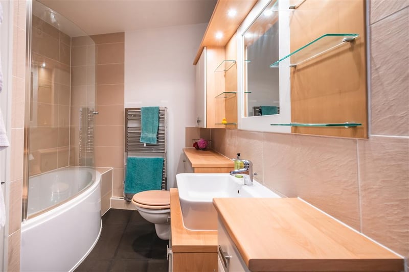 The house also features one family bathroom and three modern ensuites.