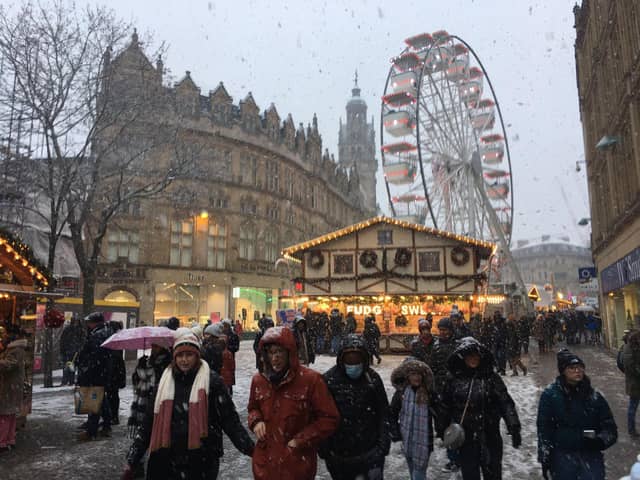 One reader is less than impressed with the state of Fargate in Sheffield city centre - and has described the Christmas market as a 'fast food convention'