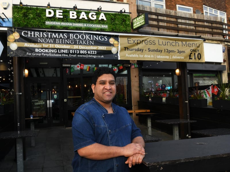 ChatGPT listed De Baga in Chapel Allerton next. "Goan cuisine specialist offering signature dishes."