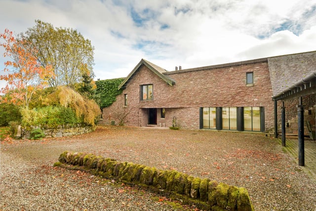 Easter Bendochy House benefits from renewable energy, with a ground-source heat pump and solar panels, as well as boasting great views to the River Isla and the Sidlaw hills