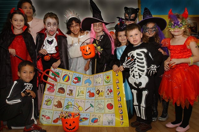 Pupils at Grangetown Primary School certainly enjoyed this lesson in 2006. They were pictured at a fun French language club with a Halloween link. Remember it?