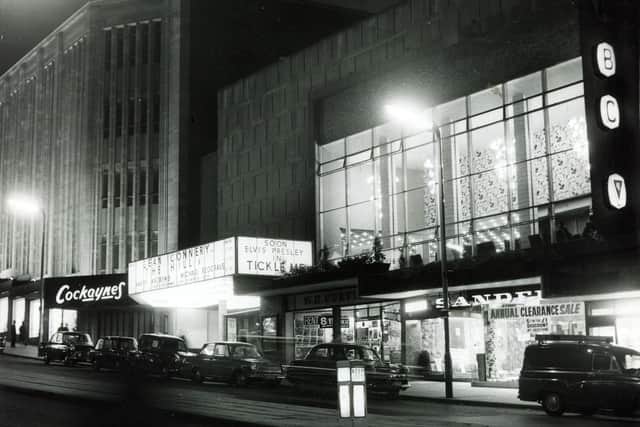 ABC Cinema on Angel Street, in Sheffield city centre, which opened in 1961 and closed in January 1988