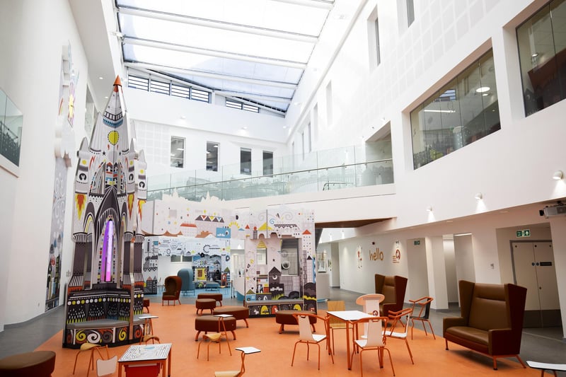 The Pod area at the new Royal Hospital for Children and Young People Edinburgh.