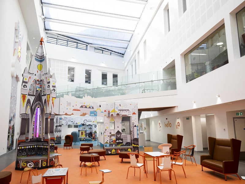 The Pod area at the new Royal Hospital for Children and Young People Edinburgh.