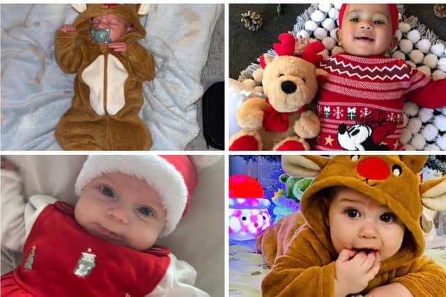 Here are the cutest babies in Sheffield celebrating Christmas.