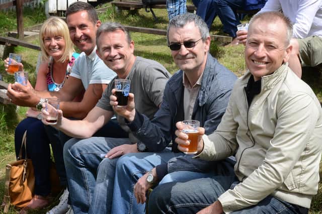Enjoying the Ashbrooke Beer Festival at Ashbrooke Sports Club. Remember this from six years ago?