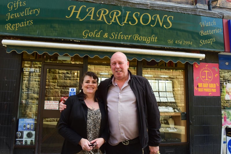 Allan and Lorraine Harrison of Harrison Jewellers said watch batteries were among top sellers on reopening day