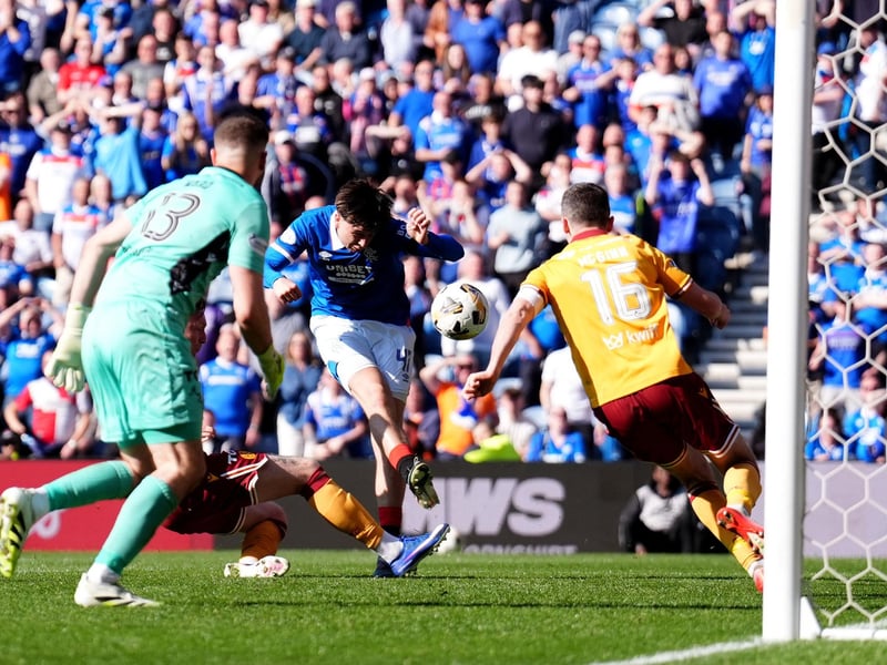 Like Tavernier and Diomande, the teenage playmaker came off the bench at half-time against Motherwell and is pushing for a recall to the starting XI at Tynecastle, after being nominated for the PFA Scotland Young Player of the Season award.