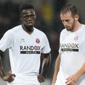 Ismaila Coulibaly and Rhys Norrtington-Davies are both on Sheffield United's casualty list: Andrew Yates / Sportimage