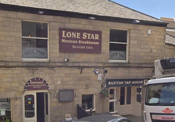 Lone Star, George Street, Buxton, SK17 6AY. Rating: 4.5/5 (based on 407 Google Reviews). "The Lone Star was excellent! Great atmosphere, very attentive staff, tasty food with generous portions and lovely cocktails."