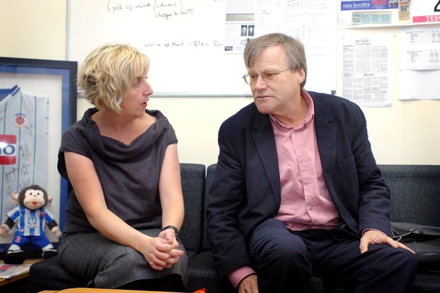 Actors Julie Hesmondhalgh and David Neilson, or Roy and Hayley Cropper to an adoring Coronation Street audience, were in Hartlepool 13 years ago to promote a campaign to encourage more staff training.