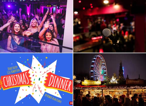 There are plenty of entertaining options for Christmas nights out in Edinburgh this year.