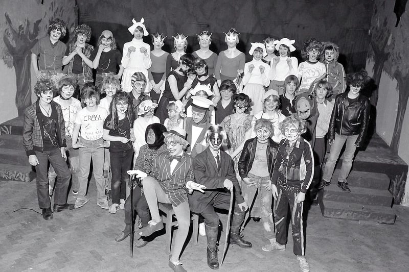Ashfield School's 1981 performance of 'Toad of Toad Hall'