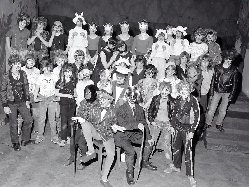 Ashfield School's 1981 performance of 'Toad of Toad Hall'