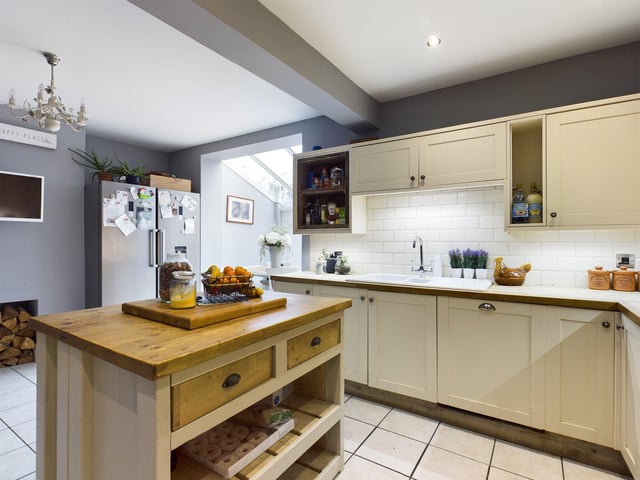 This three bedroom family home in Stride Avenue, Copnor, is on the market for offers in excess of £380,000. It is listed by Chinneck Shaw.