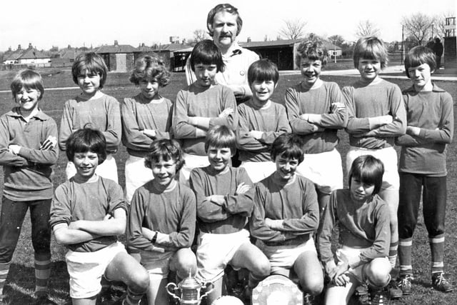 Bill is pictured with the Harton Comprehensive under-12 team in 1979. Are you in the picture?