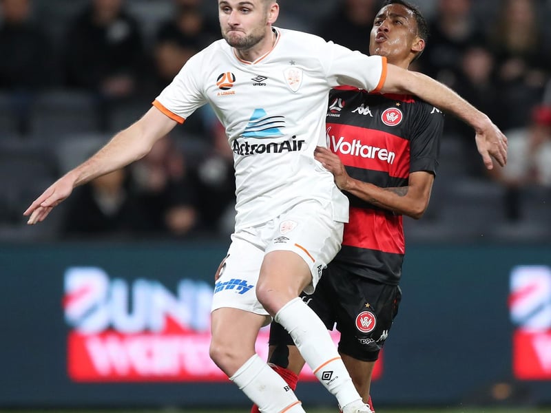 The former Carlisle centre-back swaps Brisbane for Plymouth after arriving on a free transfer.
The 25-year-old has penned a two-year deal at Home Park after making 22 A-League appearances in 2020-21, scoring three goals.
Picture: Brett Costello/Getty Images