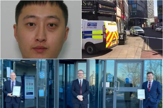 A South Yorkshire Police team has been commended for an investigation into a murder in Sheffield