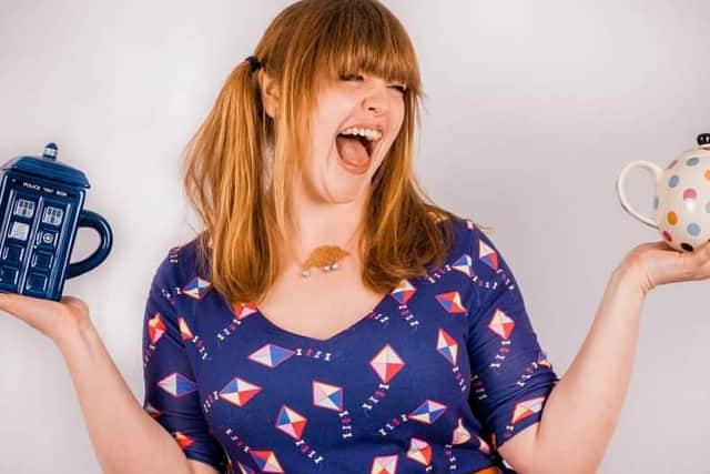 Suzy Frost's brand of comedy is 'filthy with a lot of pop culture references.'