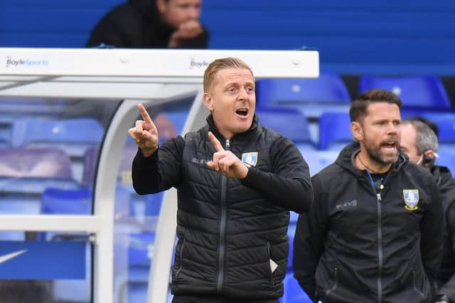 Garry Monk was very pleased with Aden Flint's Sheffield Wednesday debut. (Photo by Tony Marshall/Getty Images)