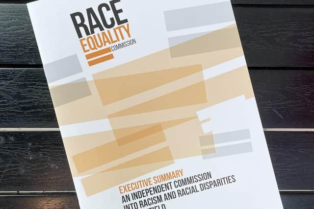 Sheffield Race Equality Commission's report, which has prompted a move to set up a new business board to involve a more diverse group of business leaders in the city