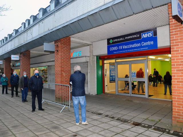 West Leigh had 1241.4 Covid-19 cases per 100,000 people in the latest week, a rise of 38.1 per cent from the week before. Picture: Sarah Standing.