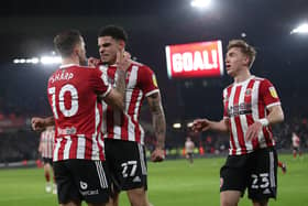 Morgan Gibbs-White (centre) is one of Sheffield United's most gifted players: Isaac Parkin / Sportimage