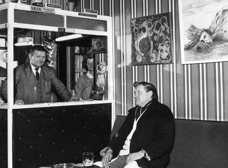 The lounge of the Alberta Social Club in March 1969.