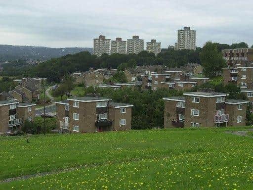 Sheffield's Gleadless Valley estate at present