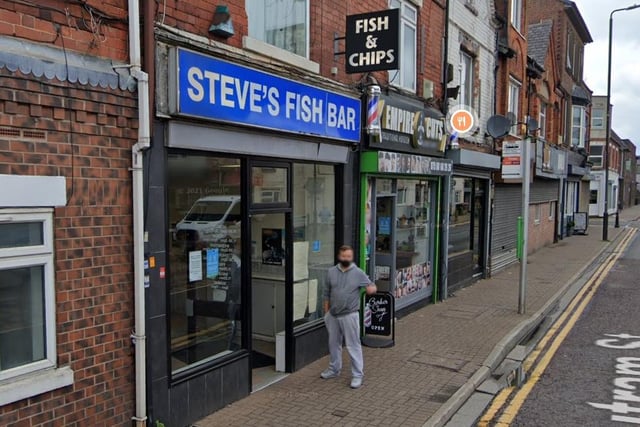 Steve's Fish Bar, Outram Street, Sutton.