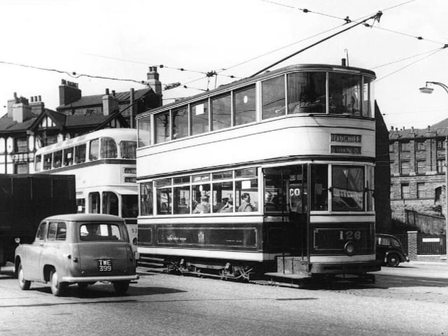 Beauchief tram No 126, Sheffield