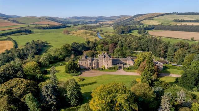 Coupland Castle in Wooler is on the market for almost £2million.