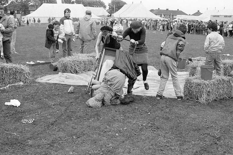 The pram race at Hartlepool Town Show. Did you love to go along to the show?
