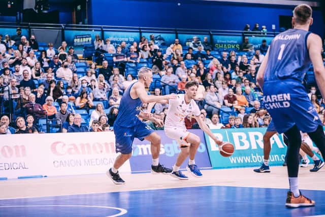 Sheffield Sharks crashed out of the BBL play-offs against Glasgow Rocks. Photo: Adam Bates.