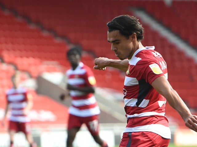 A really good performance from the left back who was a real attacking threat for Rovers and covered defensively very well. He moved into midfield later in the game and did not look out of place. He was a calm head throughout.