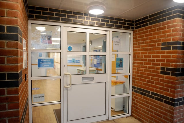 The Portsmouth NHS Covid-19 Vaccination Centre at Hamble House based at St James Hospital is set to open on Monday, February 1.

Picture: Sarah Standing (310121-1874)