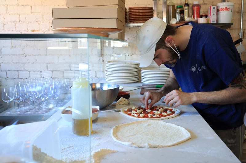 Paesani make a range of pizzas, including a number of options for vegetarians and vegans