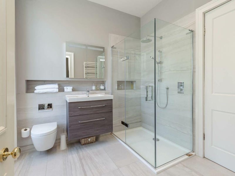 En-suite shower room.