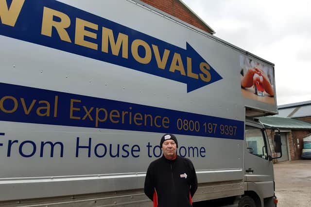 Steve Rupik from Arrow Removals in Sheffield is joining a protest against the Sheffield Clean Air Zone charges coming into force at the end of this month