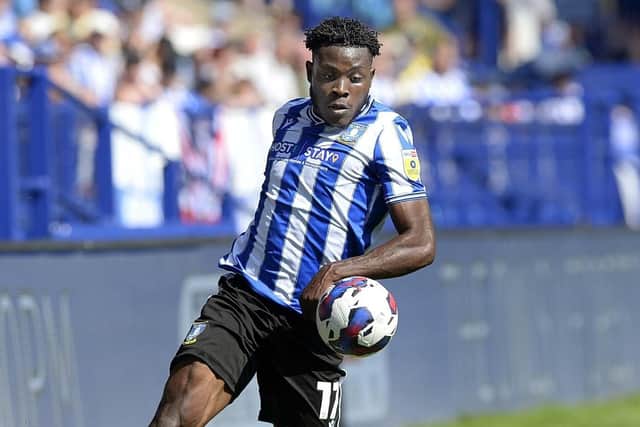 Fisayo Dele-Bashiru helped Sheffield Wednesday beat Morecambe earlier in the week.