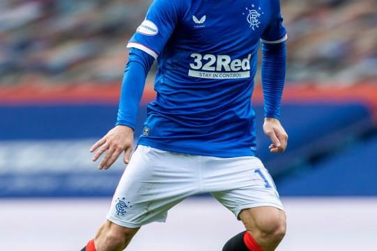 Key role in the winner and covered every blade of plastic grass belying his veteran status. Brought the ball down and kept Rangers moving when required.