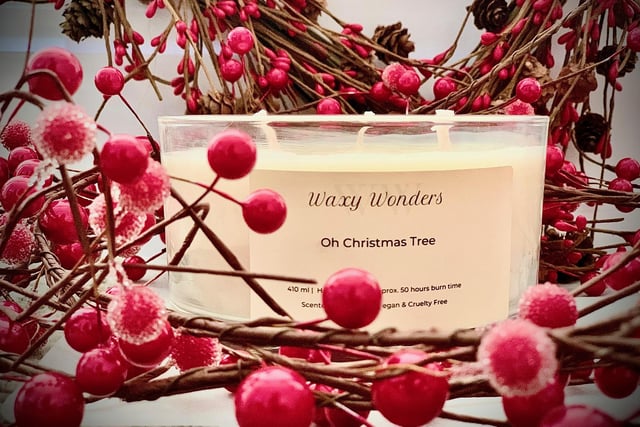 Created by Portsmouth schoolgirls Anastazia Odor and Savannah Paterson, Waxy Wonders is their cruelty-free soy candle and wax melt business selling a variety of scents, from golden berries and frankincense to gingerbread.
To see their full collection and Christmas gifts from £11, go to waxy-wonders.com or @waxywondercandles on Instagram.